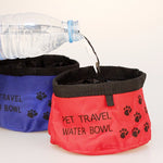 Portable Pet Canvas Folding Travel Bowl