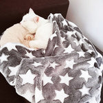 Star Print Puppy Dog Blanket