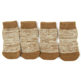 4pcs/set Cotton Non-Slip Bottom Socks