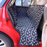 Oxford Fabric Paw pattern Car Pet Seat Cover