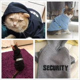Security Cat Jacket Hoodies